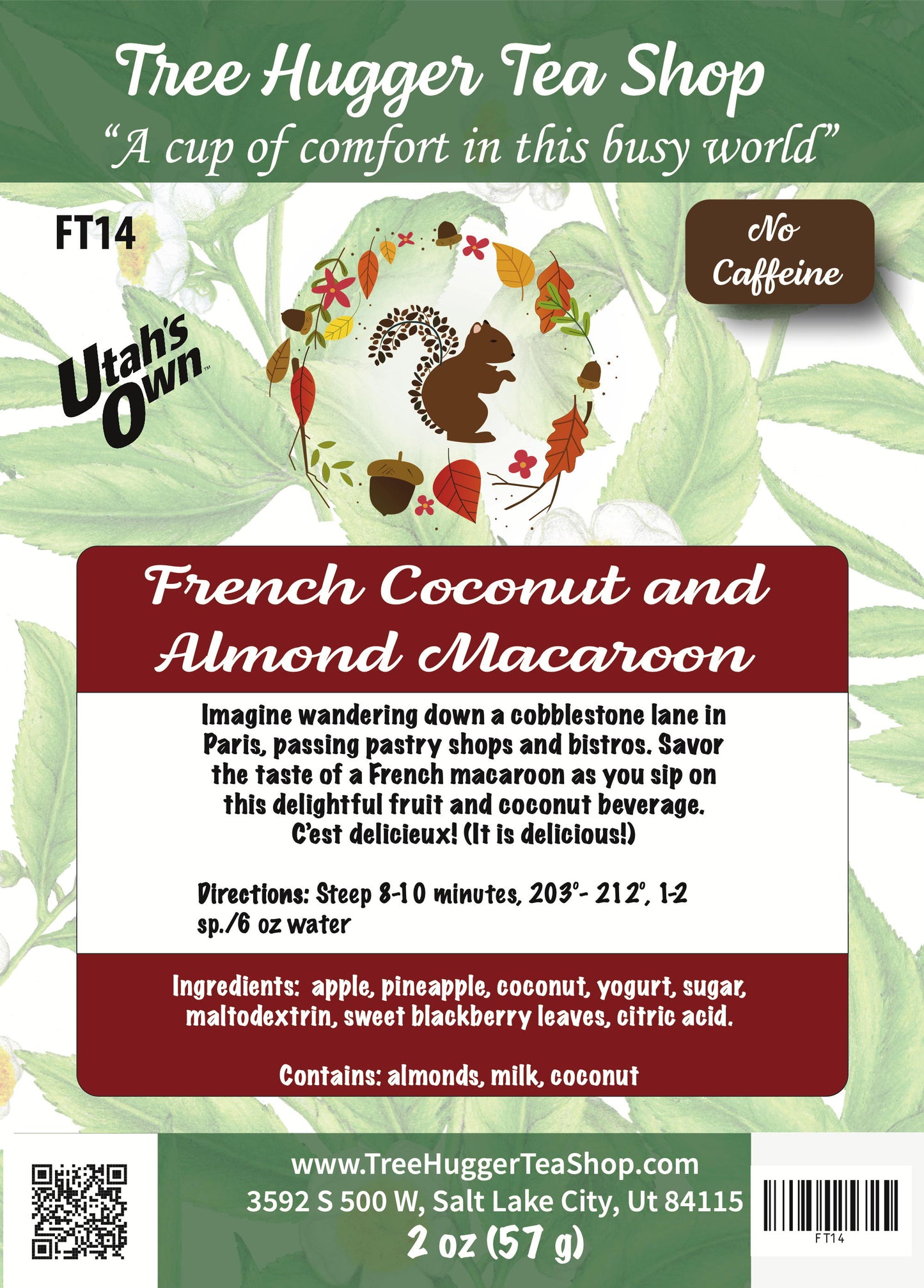 French Coconut and Almond Macaroon