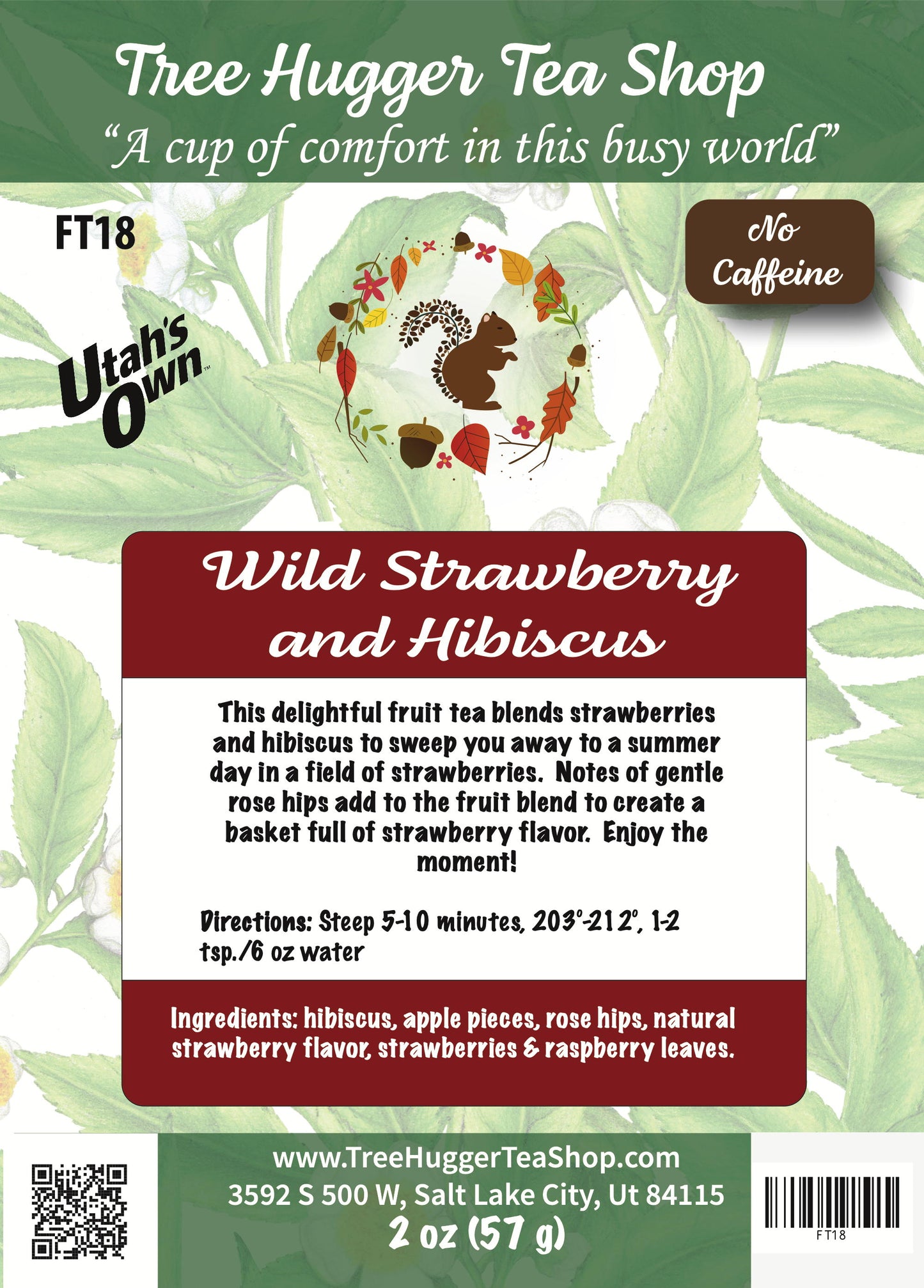 Wild Strawberry and Hibiscus