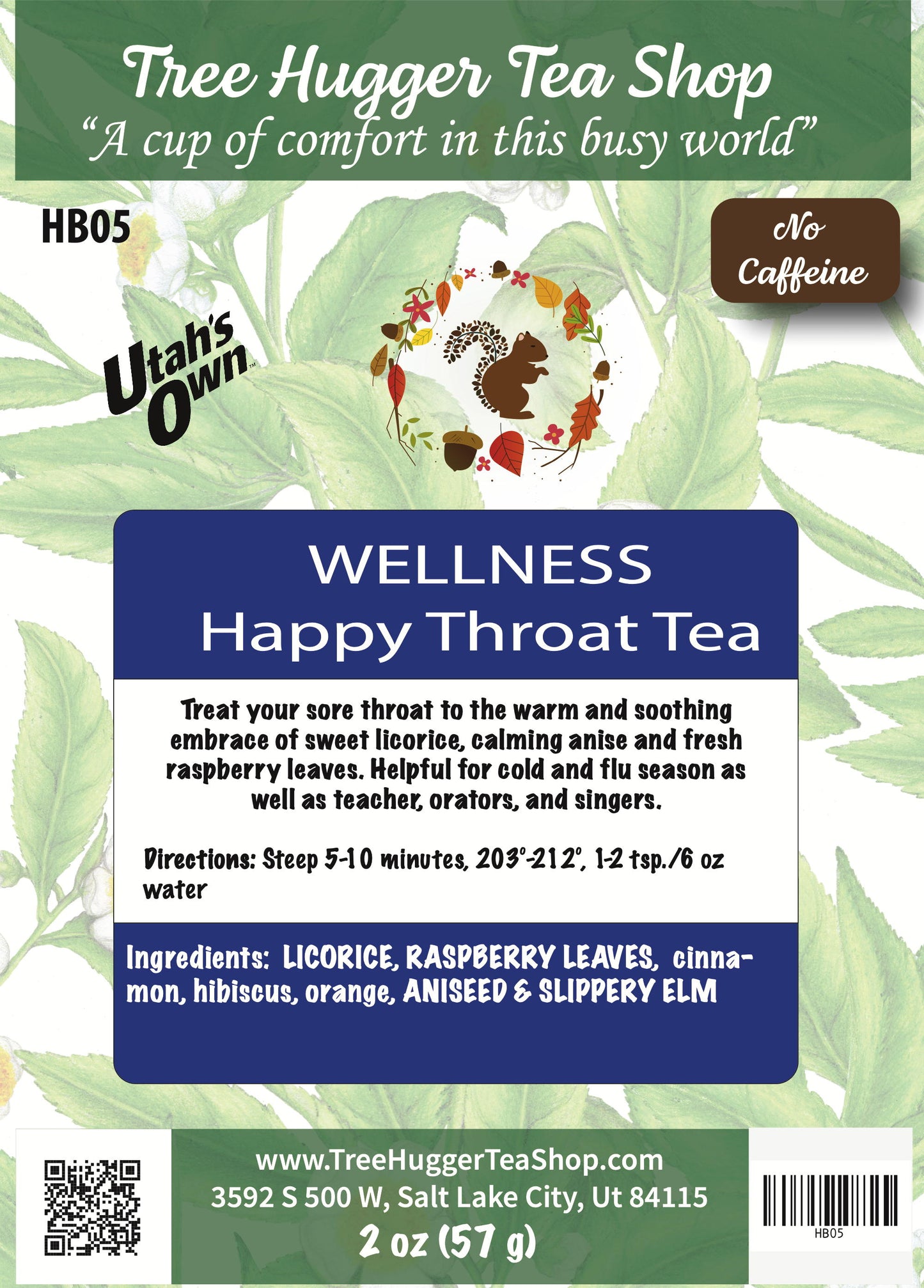 Happy Throat Tea