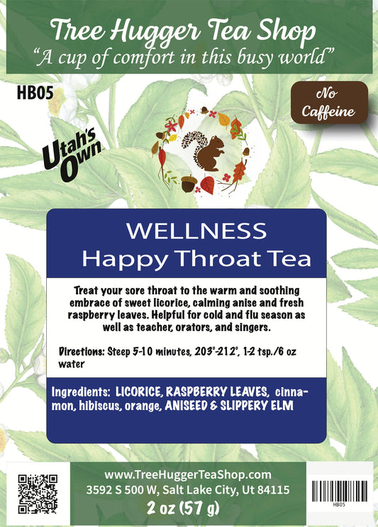 Happy Throat Tea